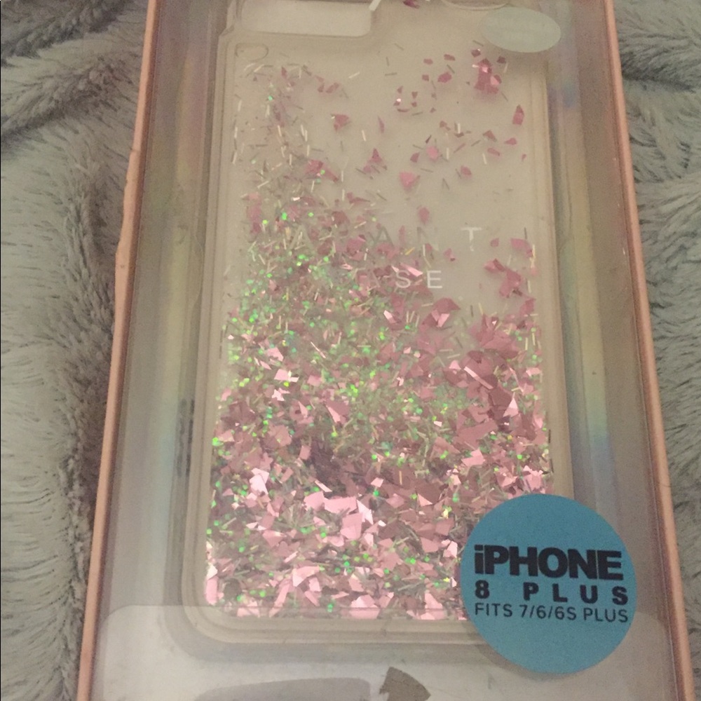 iPhone  6-8 Plus Liquid Glitter Case